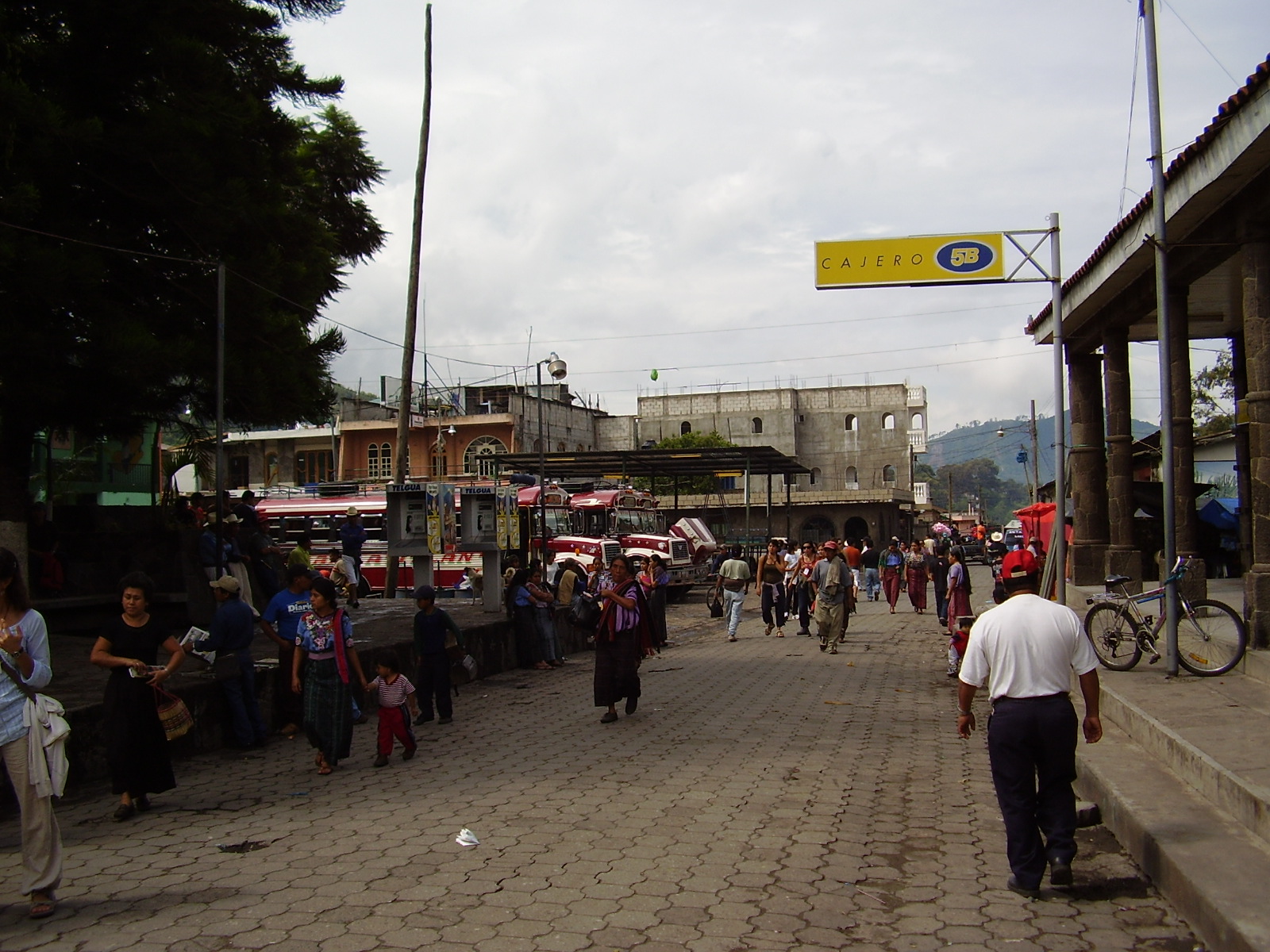 La ciudad de Santiago Atitlán
